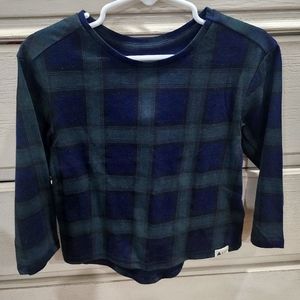 Gap kids 3t girls plaid top